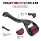 Derma Roller for Face, Beard & Hair Growth 0.5mm | 540 Titanium Alloy Needles